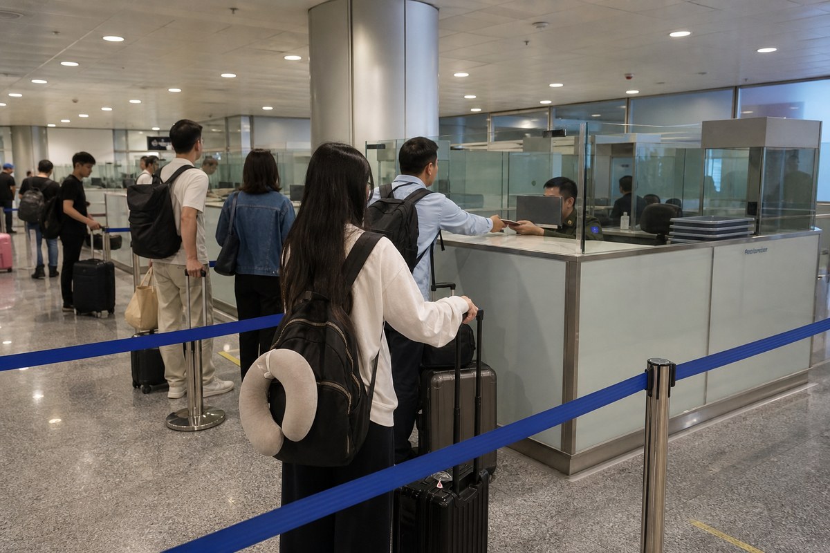 하노이 노이바이공항, 외국인 심사 5~10분대로 줄었어요