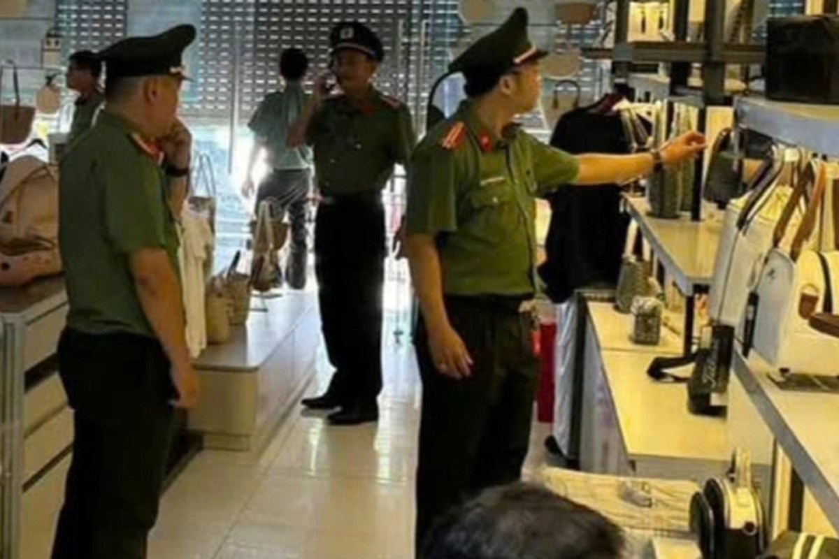다낭 안하이서 짝퉁 3,600점 압수, 유명 브랜드 살 때 확인해요