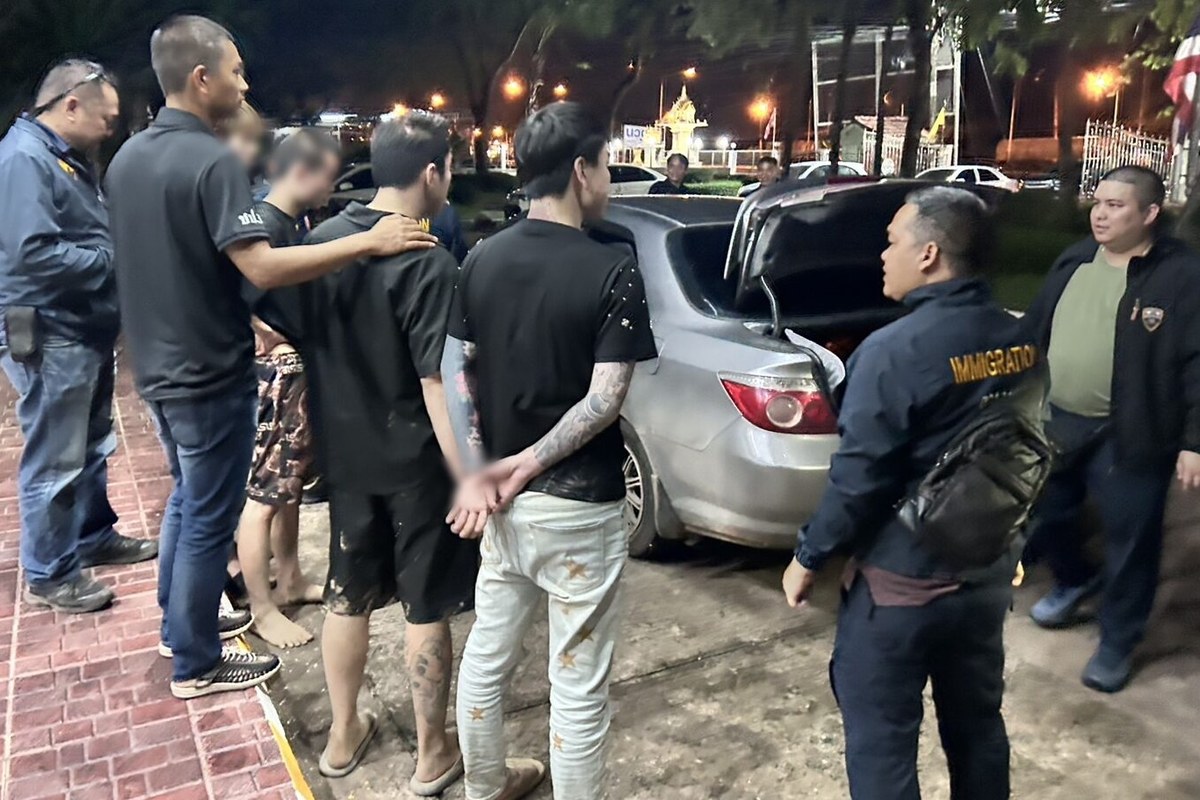 농카이서 중국인 4명 검거, 온라인 사기 조직 이동 의심해요